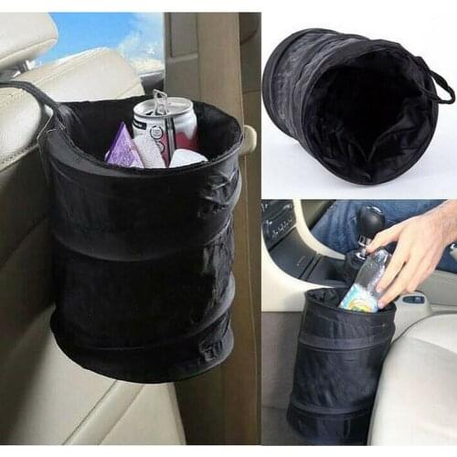 Car Trash Can Waterproof Car Trash Bag Organizer Storage Box Rubbish Bin Box Case Car Garbage Bags Pocket Auto Storage Bags