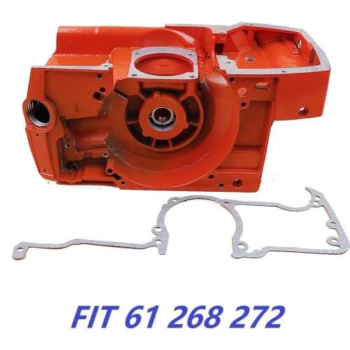 Heavy Duty Crankcase Engine Housing Crank Case Assembly Fit HUSQVARNA 61 268 272 272XP Chainsaw Reaple Parts OEM# 501 77 99-01