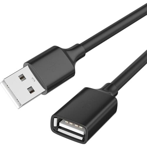 Kebiss USB Extension Cable USB Cable for Smart TV PS4 Xbox One SSD USB to Extender Data Cord Mini USB Extension Cable