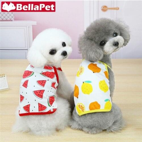 Designer Dog Clothes for Small Dogs Clothes Vest Cute Summer French Bulldog Clothes for Dog Accessories Pet Product Chihuahua