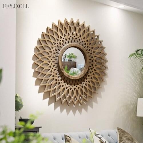 French country wooden frame living room wall decoration background wall decoration wall hanging mural home decor