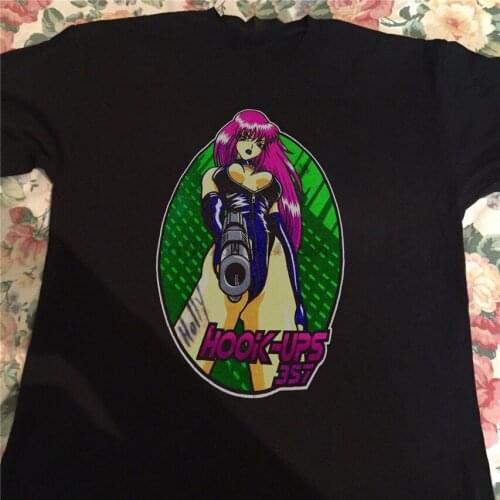 Rare Hook Ups 357 Skateboards Nurse GirL Jeremy Klein 90s T-shirt Reprint New Basic Models Tee Tshirt