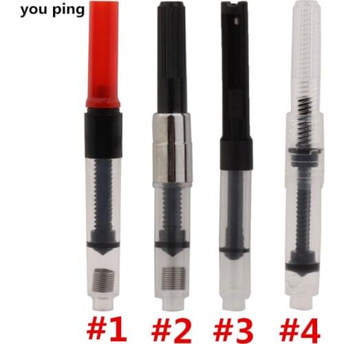 High Quality Universal Black White Red 2.6 and 3.4 Caliber Ink Cartridge Fountain pen ink Absorber Stationary supplies