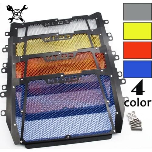 Stainless Steel Motorcycle Matte Black Radiator Guard Radiator Cover Fits For Yamaha MT-03 MT-25 MT03 MT25 2015 2016 2017 2018