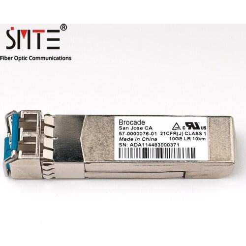 Brocade 57-0000076-01 10G LR 10GB 1310nm SFP+ Single Module Optical Fiber Transceiver