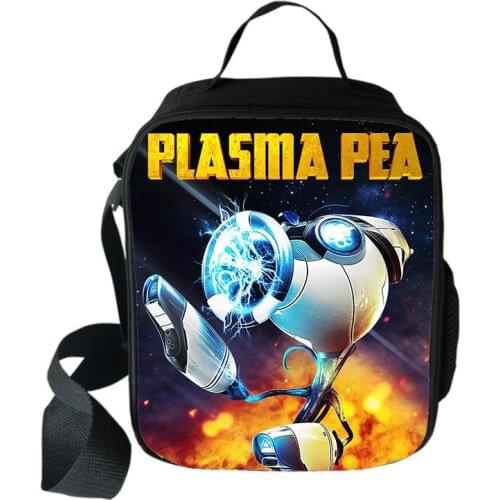 Plants VS Zombie Cooler Lunch Bag Cartoon Girls Portable Thermal Food Picnic Bags for School Boys Lunch Box Tote