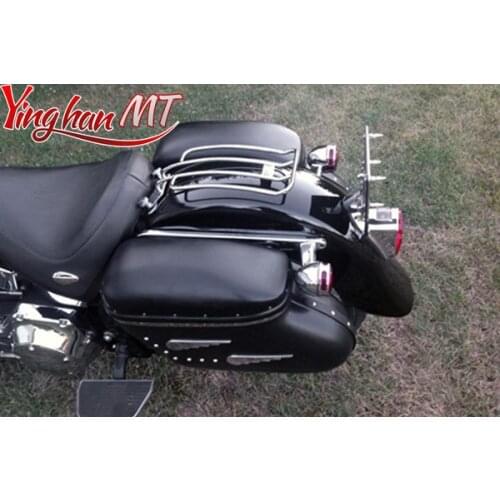 Solo Luggage Rack for Harley-Davidson Heritage Softail Classic & Softail Deluxe 00-17