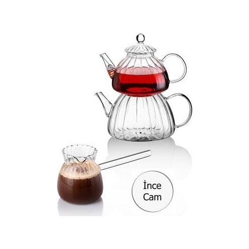 Glass Teapot & Coffee Pot Turkish Tea turkish coffee Set Glass Teapot Turkish Arabic Russian French Fas British Bosnian Coffee Tea coffee Pots