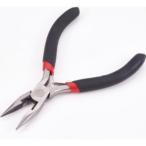 Jewelry Pliers Hardware Tool Needle Nose Pliers Wire Cutters Polishing Wire Bending Sharp mouth Tools Beadwork