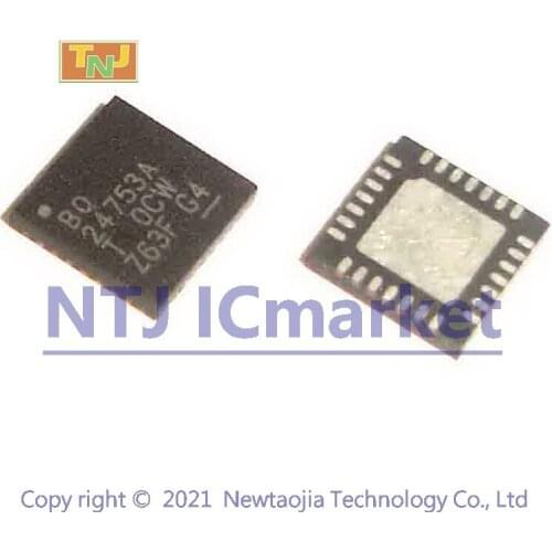 1 PCS BQ24753ARHDT QFN-28 BQ24753A 24753A BQ24753 Battery Charger IC CHIP