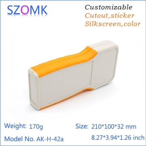 10 pcs, 210*100*32mm hot sales plastic box gps tracker handheld enclosure electronic case szomk enclosure switch box sensor box