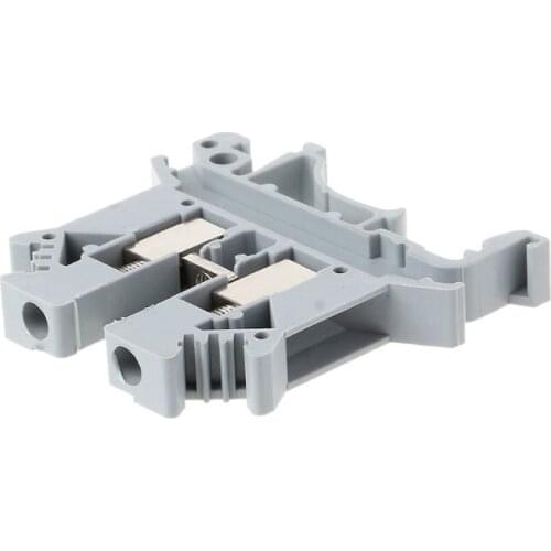10pcs/set UK-2.5B Terminal Block Screw General Application PCB Din Rail Wiring Termianl Connector N58A