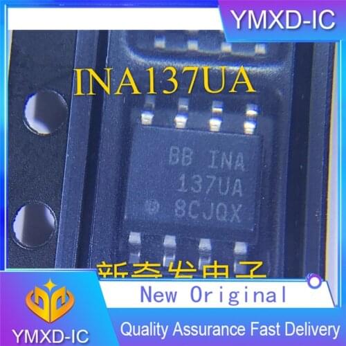 10Pcs/Lot New Original Ina137ua Audio Amplifier IC BB Ina137u Patch Sop8 Original Authentic Chip