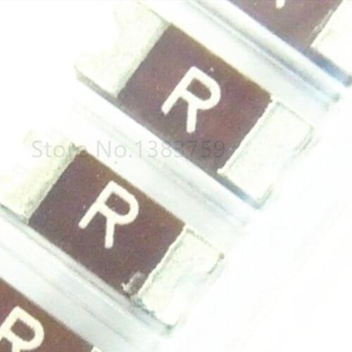 10pcs Chip Fuse AF2-8.00V125TM 2410 8A 125V Quick Break AEM Original Screen Printing: R