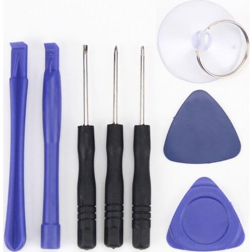 1000 set 8 In 1 Cell Phone Opening Pry Repair Tool Kit Screwdrivers Disassembly Tools For iPhone 4 5 6 7 Plus For Samsung