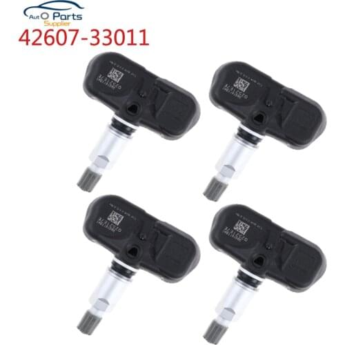 4 Pcs/Lot 42607-33011 42607-33021 315MHz TPMS Tire Pressure Monitoring Warning Sensor For Toyota Lexus LS460L LS600hL LX570 RX40
