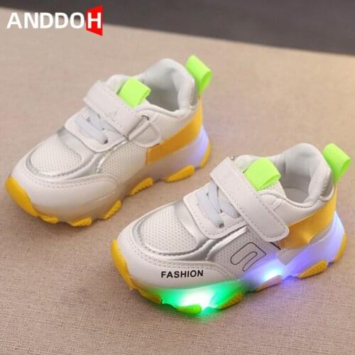 ANDDOH Kids Glowing Shoes