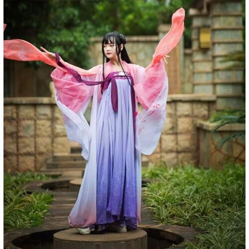 Anime Mo Dao Zu Shi Jiang Yan Li Cosplay Costume Grandmaster of Demonic Cultivation Women Cosplay Halloween Party Costumes Hanfu