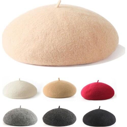 Berets, Fall, Winter, Korean Versions Of The Wild Wool Thin Octagonal Hat, Summer British Painters Hat