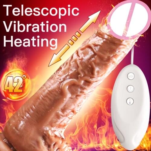 Wireless Remote Vibrator Dildo penis Suction Cup Skin feeling Realistic Dildo soft Sex Toys for Woman Female Masturbation