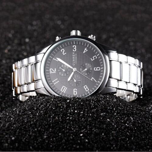 CURREN Luxury Brand Mens Sports Watches Waterproof Military Watch Men Fashion Casual Japanese Quartz Wristwatches Hot Clock