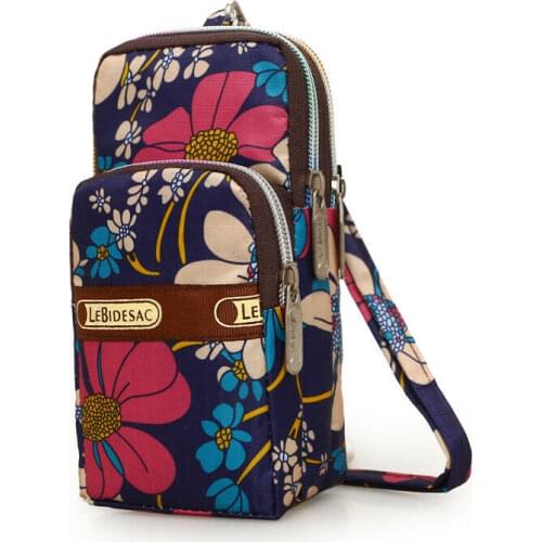 Mini Cross-body Mobile Phone Shoulder Bag Pouch Case Belt Women Handbag Purse Wallet Pouch Shoulder Mobile Phone Storage Bags