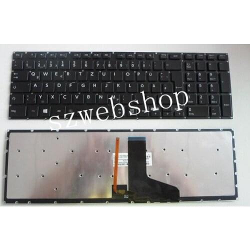 New for Toshiba satellite P70 P70T P70-A P75-A P70T-A P70t-A01 German Backlit laptop Keyboard black
