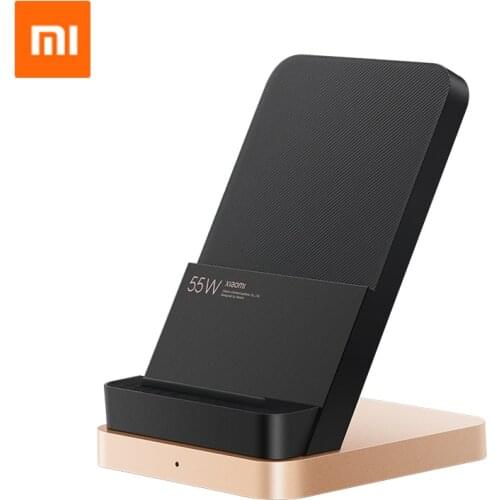 Original Xiaomi Vertical Air-cooled Wireless Charger 55W High Efficiency 6-fold Intelligent Protection EPP-10W Certification