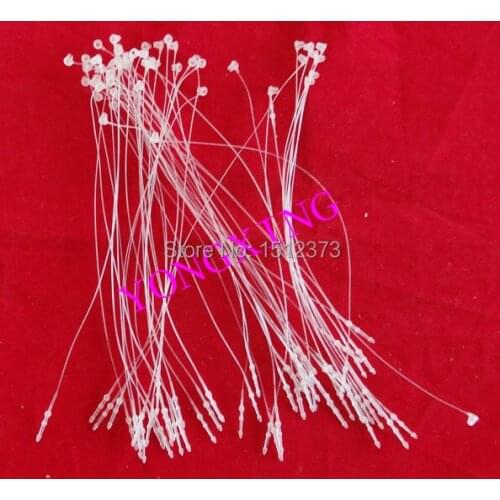 1000piece/lot 4 inch(100mm) PP material loop pins handwork Garment Accessory transparent color
