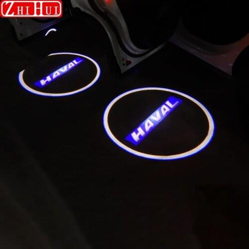 Car Door Logo Light Welcome Lamp Laser Light DC 4.5V Universal Wireless Projector Light FOR Great Wall Haval Hover H6 3th 2021