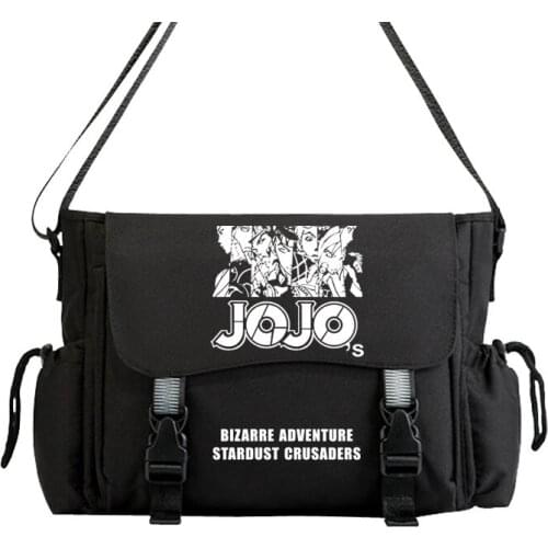 2020 Bizarre Adventure messenger bag Casual Anime Kira Yoshikage Kujo Jotaro cosplay teenagers student shoulder bag men