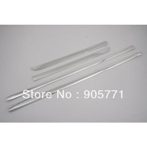 High Quality Chrome Side Door Molding Trim Set for Hyundai Santa Fe 2013