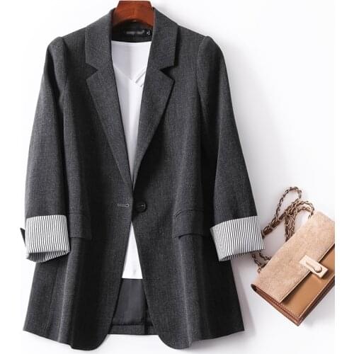New Women Blazers 2020 Spring Autumn Casual Suits Tops Female Office Small Suit Blazers Woman Jacket Coats England Blazer PR096