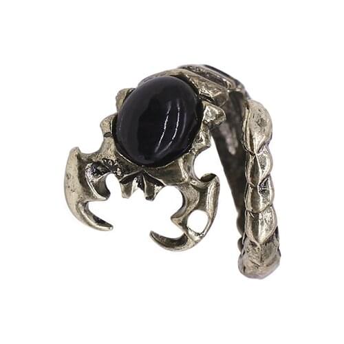 1pc Rhinestone Scorpion Mens Womens Fashion New Opening Adjustable Ring Jewelry Ring Birthday Gift Wholesale