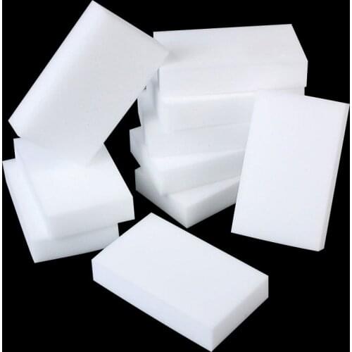 10/20Pcs Multi-function Magic Melamine Sponge Eraser Cleaner Cleaning Sponges Kitchen Bathroom 100x60x20mm