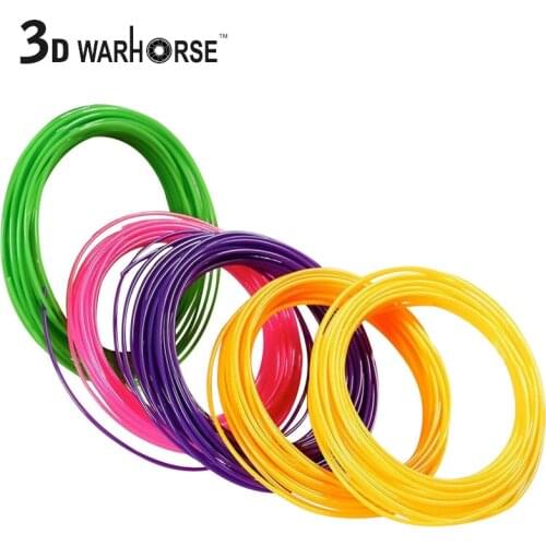 5 Meters Random Color PCL Filament Cleaning Materials For Low Temperature 3D Pen Threads Plastic Consumables For KIds Gifts