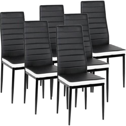 6Pcs Retro Dining Chair Creative Modern Minimalist Design Kitchen Backrest Dining Chairs Suit Dining Room Tea Coffee Stool HWC