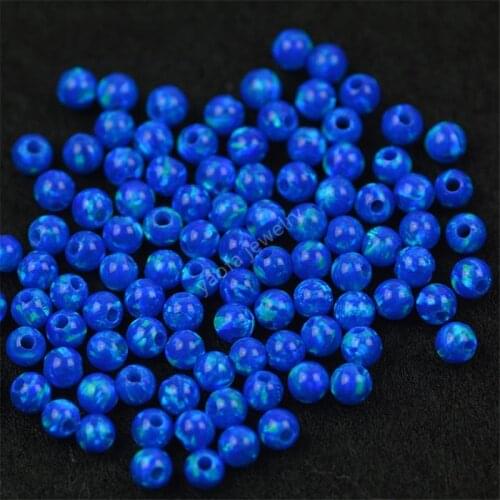 78 colors lab-grown opal full drilled 2mm round opal beads jewelry beads strand a lot of inventory or customiz-ed