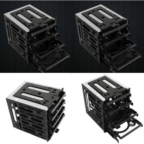 Hard Disk Box Nas Chassis Modification With 3X Optical Drive Bracket To 3.5 Inch SATA SAS Hard Disk Box Bracket Converter