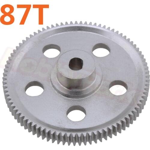 Metal Spur Gear 87T For HSP Pangolin Redcat Everest -10 Upgrade Parts 18024 RC 1/10 Rock Crawler 94180