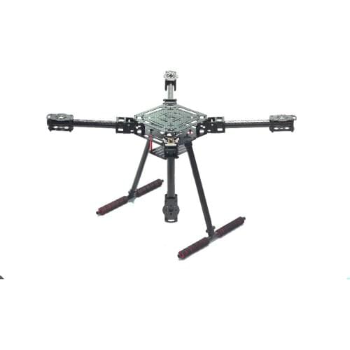 Upgrade F550 ZD550 550mm Carbon fiber Quadcopter Frame FPV Quad with Carbon Fiber Landing Skid