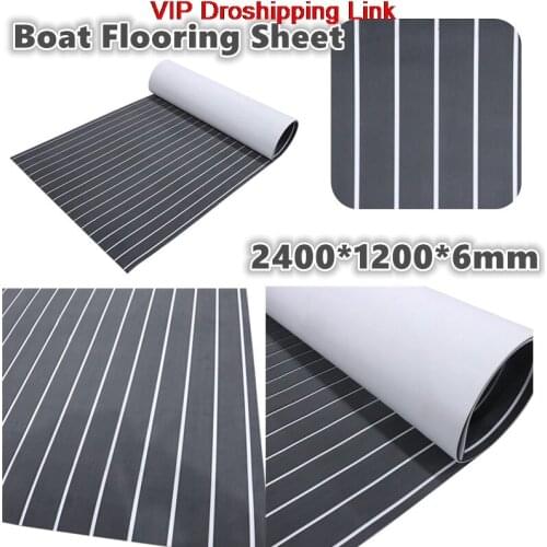 EVA 2400x1200x6mm decking sheet anti-skid pad for motor boats, anti-friction and shock-absorbing inflatable boat anti-skid pad