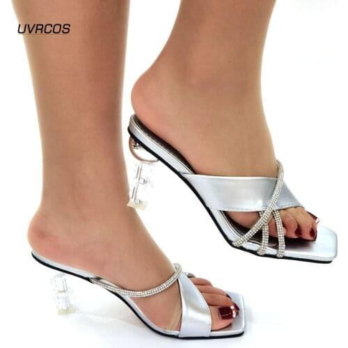 New Arrival Wedding Shoes for Women Bride 2021 Fashion Women African Women Shoes Ladies Shoes and Sandals Size 42 Shoes