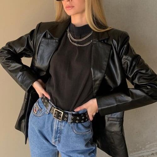 Okwish Women's Leather Jackets