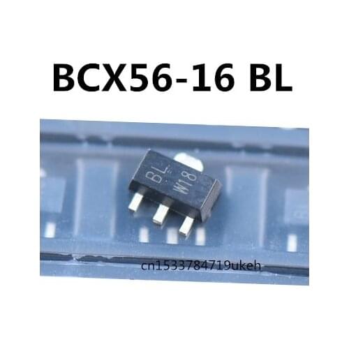 Original 100pcs/ BCX56-16 BL SOT89