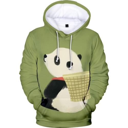 Panda Hoodies Men Women 3D Sweatshirts Hip Hop Hooded ren Print Cute Panda 3D Hoodies Sweatshirt Mens pullover Unisex Tops