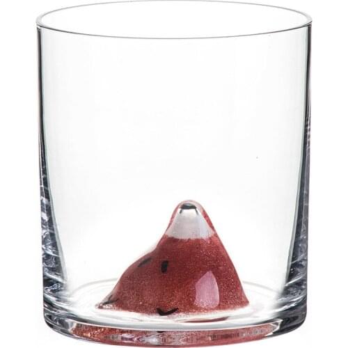 Transparent Glass Cup Three-dimensional Animal Cup Cute Water Glass Girl Ins Crystal Glass Cup Wine Glass Water Bottle