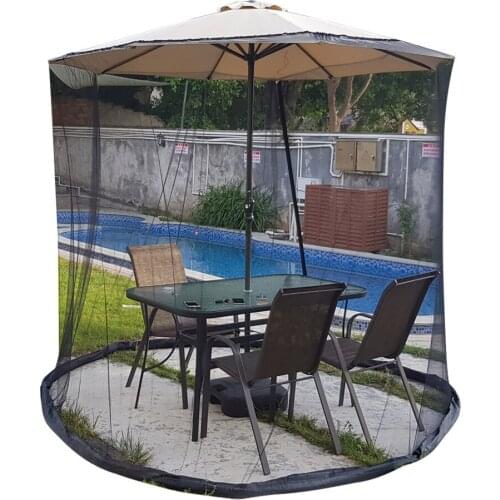 Parasol Gardening Supplies Outdoor Net Cover Nets Quality Hot New Table Use Fashion Patio Umbrellas Aggravate Anti-mosquito