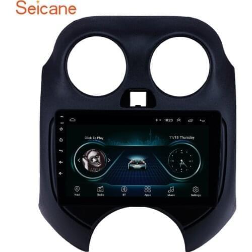 Seicane Android 9.1 9" Car Radio For NISSAN MARCH 2010 2Din GPS Multimedia Player with Bluetooth USB WIFI AUX support DVR SWC