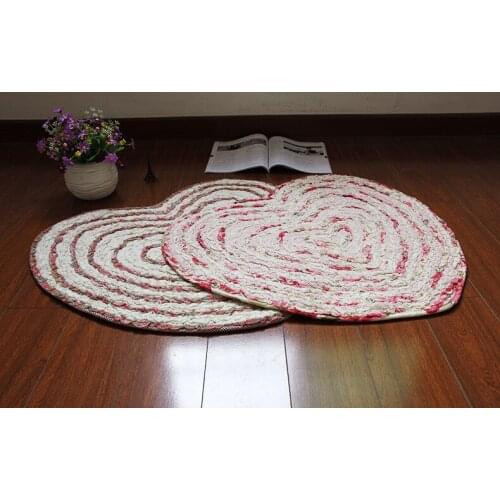 Crepe crepe cotton fabric quilted monopoly side of love peach slip mat